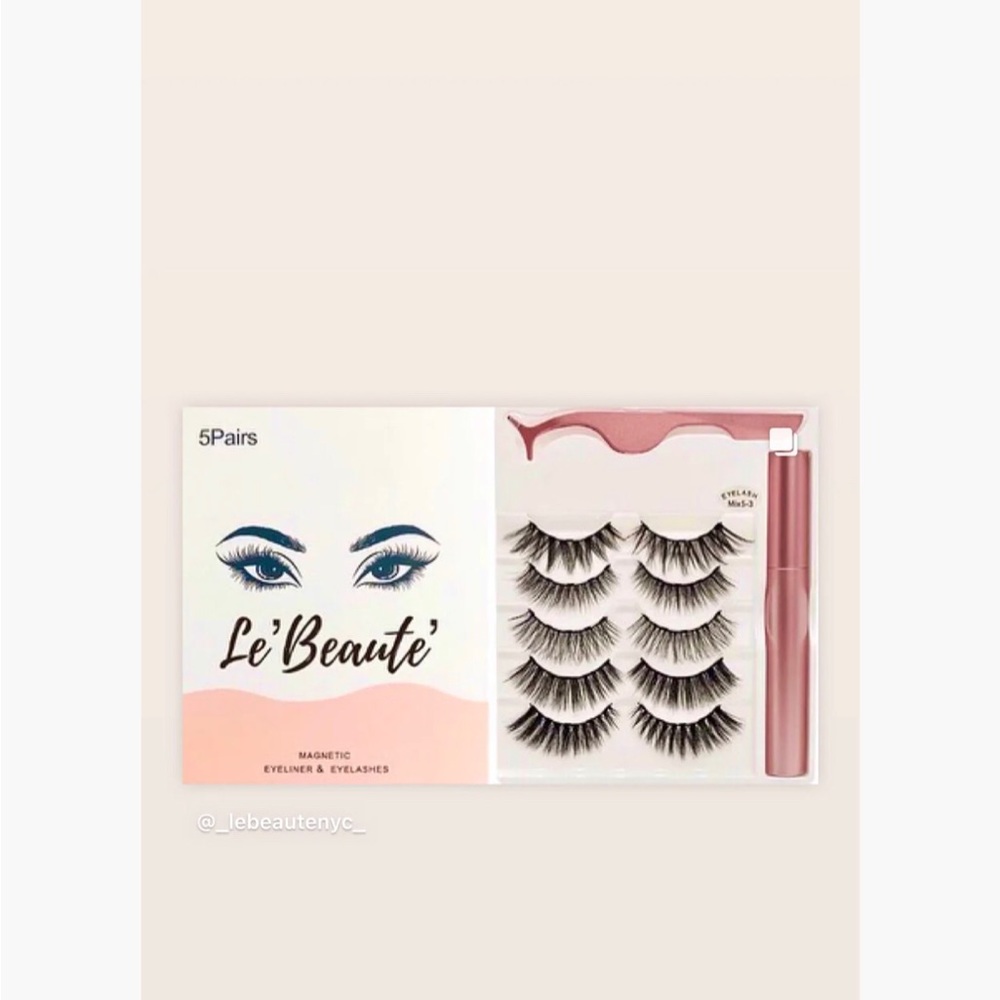 Magnetic Lashes With Glue